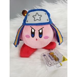 Kirby 5" Plush KIRBY NINJA New Little Buddy 1628 Kabi All Star Collection